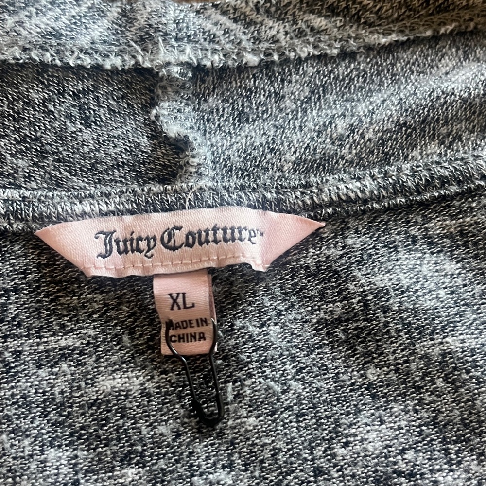 Juice Couture Women's Gray Open Front Cardigan - Picture 5 of 7